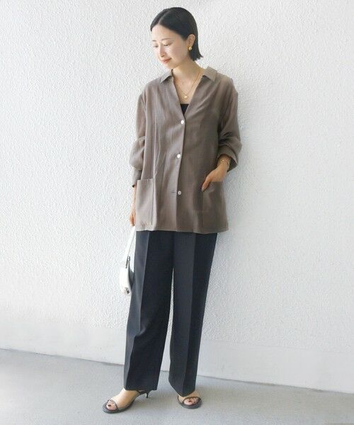 SHIPS / シップス その他アウター | 〈手洗い可能〉シアー ジャケット 羽織 | 詳細1