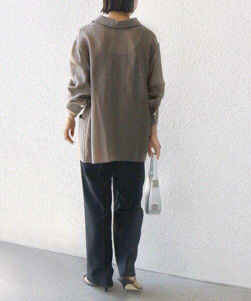 SHIPS / シップス その他アウター | 〈手洗い可能〉シアー ジャケット 羽織 | 詳細3