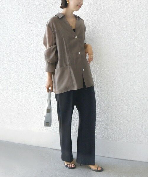 SHIPS / シップス その他アウター | 〈手洗い可能〉シアー ジャケット 羽織 | 詳細4