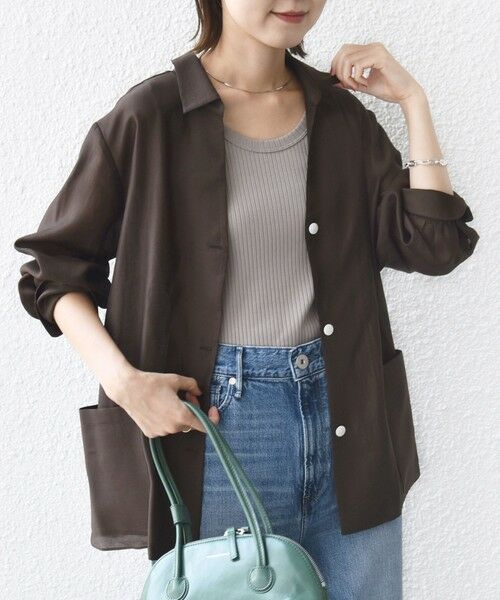 SHIPS / シップス その他アウター | 〈手洗い可能〉シアー ジャケット 羽織 | 詳細20