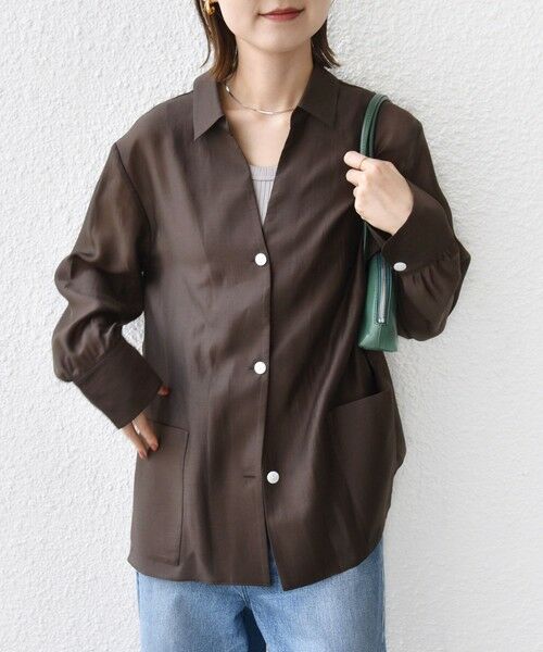 SHIPS / シップス その他アウター | 〈手洗い可能〉シアー ジャケット 羽織 | 詳細24