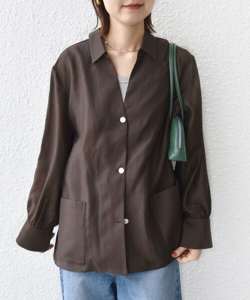 SHIPS / シップス その他アウター | 〈手洗い可能〉シアー ジャケット 羽織 | 詳細26