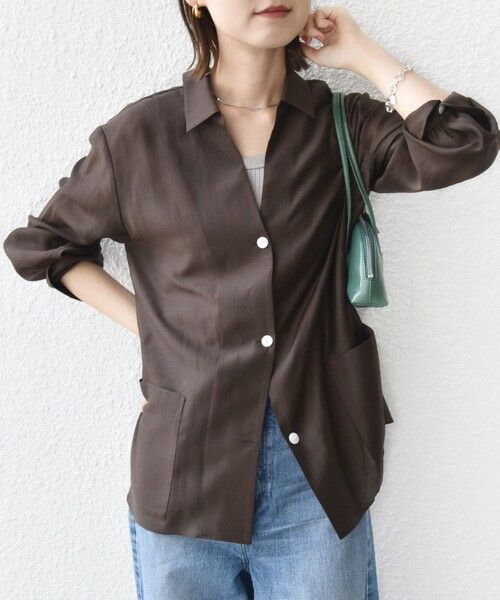 SHIPS / シップス その他アウター | 〈手洗い可能〉シアー ジャケット 羽織 | 詳細27