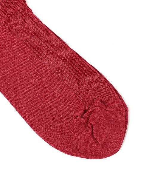 SHIPS / シップス ソックス | Piedi Nudi:グリッター リブ ミディ ソックス | 詳細3