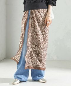 SHIPS / シップス マフラー・ショール・スヌード・ストール | UHURU: レオパード / ロンドン ストール