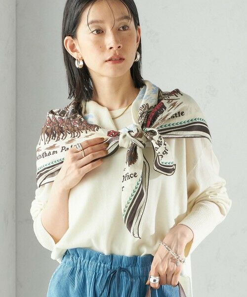 SHIPS / シップス マフラー・ショール・スヌード・ストール | UHURU: レオパード / ロンドン ストール | 詳細1