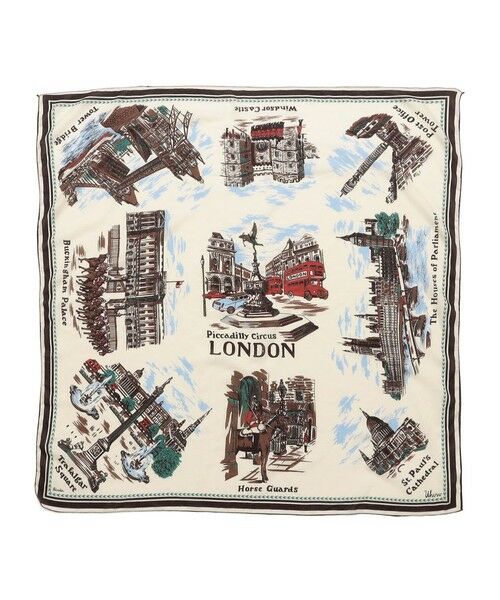 SHIPS / シップス マフラー・ショール・スヌード・ストール | UHURU: レオパード / ロンドン ストール | 詳細10