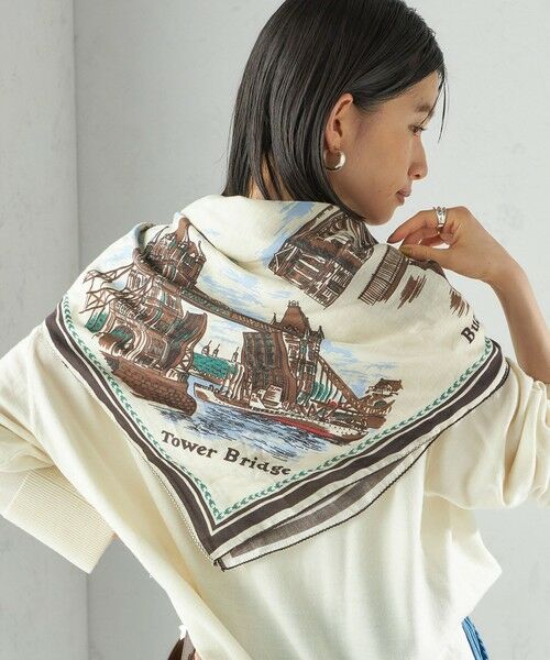 SHIPS / シップス マフラー・ショール・スヌード・ストール | UHURU: レオパード / ロンドン ストール | 詳細3