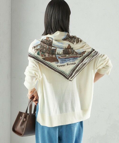 SHIPS / シップス マフラー・ショール・スヌード・ストール | UHURU: レオパード / ロンドン ストール | 詳細8