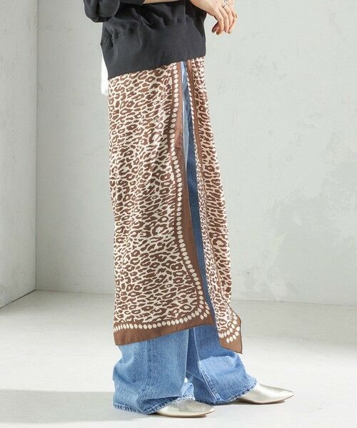 SHIPS / シップス マフラー・ショール・スヌード・ストール | UHURU: レオパード / ロンドン ストール | 詳細15