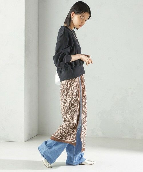 SHIPS / シップス マフラー・ショール・スヌード・ストール | UHURU: レオパード / ロンドン ストール | 詳細18