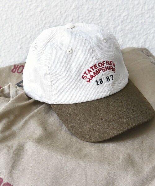 SHIPS / シップス キャップ | 【SHIPS別注】WHITE FIELD: 50th ANNIV ロゴキャップ | 詳細1