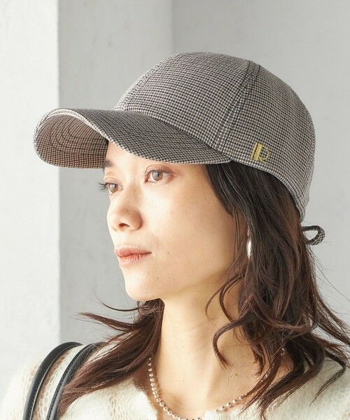 SHIPS for women/シップスウィメン Revis.: リボン キャップ グレー ONE SIZE SHIPS for women/シップスウィメン Revis.: リボン キャップ グレー ONE SIZE