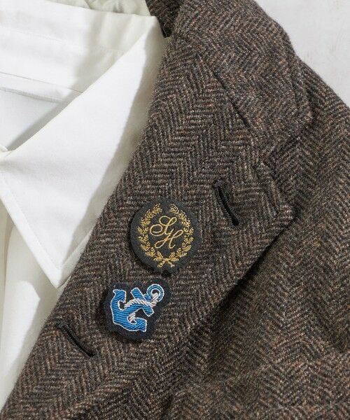 SHIPS / シップス ブローチ・コサージュ | 50th ANNIV SH ロゴ ワッペン | 詳細1