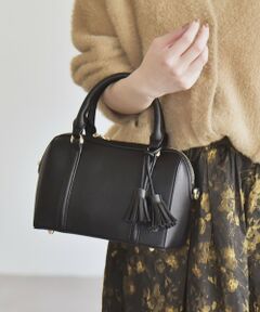 SHIPS / シップス ショルダーバッグ | quaranciel: 2way タッセル チャーム ミニ ボストン バッグ