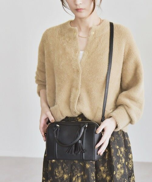 SHIPS / シップス ショルダーバッグ | quaranciel: 2way タッセル チャーム ミニ ボストン バッグ | 詳細5
