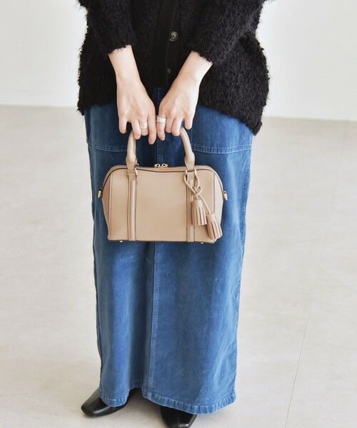 SHIPS / シップス ショルダーバッグ | quaranciel: 2way タッセル チャーム ミニ ボストン バッグ | 詳細11