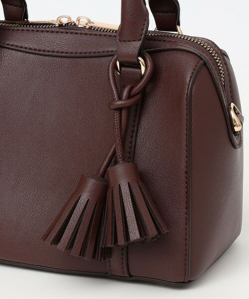 SHIPS / シップス ショルダーバッグ | quaranciel: 2way タッセル チャーム ミニ ボストン バッグ | 詳細25