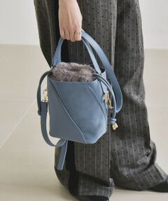 バケツ巾着落書きバック バケツ巾着落書きバック