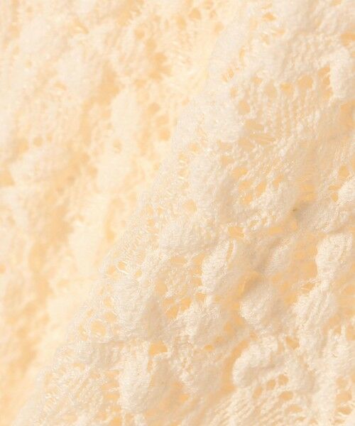 SHIPS / シップス カットソー（半袖以外） | quaranciel:〈手洗い可能〉フラワー レース ストレッチ クルーネック プルオーバー | 詳細19