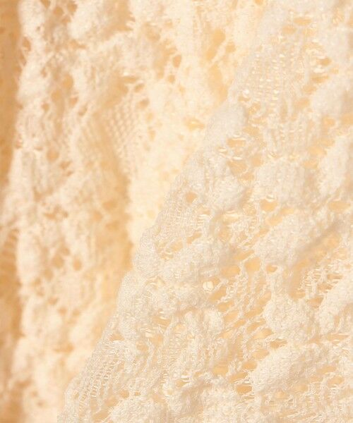 SHIPS / シップス カットソー（半袖以外） | quaranciel:〈手洗い可能〉フラワー レース ストレッチ レギュラーカラー シャツ カットソー | 詳細10