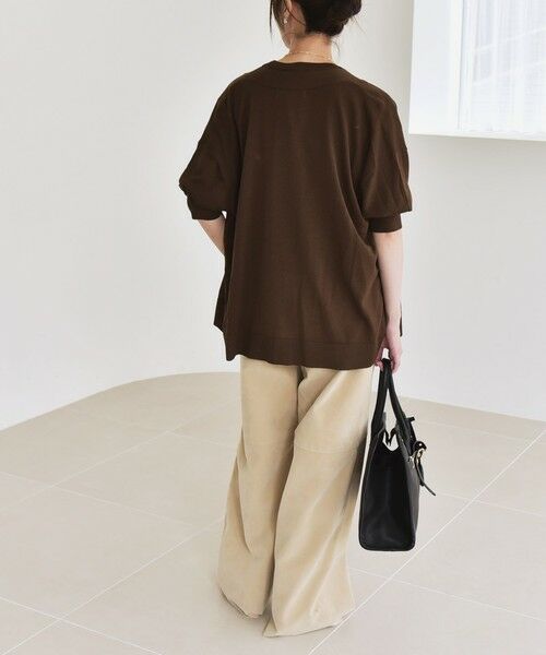 SHIPS / シップス その他パンツ | quaranciel:〈洗濯機可能〉ポリエステル スエード ワイド パンツ | 詳細2