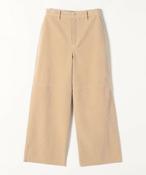 SHIPS / シップス その他パンツ | quaranciel:〈洗濯機可能〉ポリエステル スエード ワイド パンツ | 詳細8