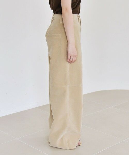 SHIPS / シップス その他パンツ | quaranciel:〈洗濯機可能〉ポリエステル スエード ワイド パンツ | 詳細11