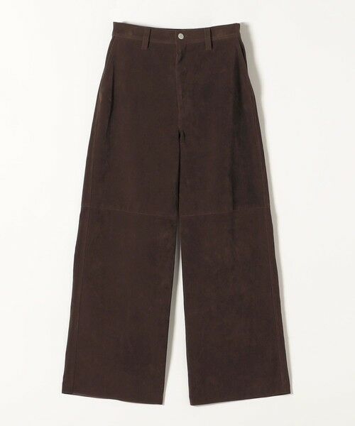 SHIPS / シップス その他パンツ | quaranciel:〈洗濯機可能〉ポリエステル スエード ワイド パンツ | 詳細23