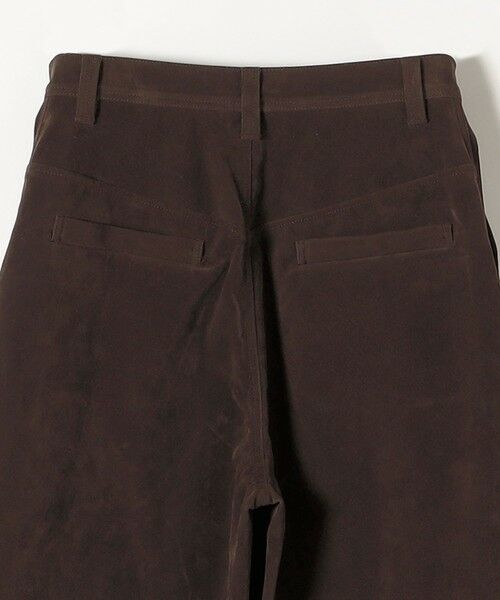 SHIPS / シップス その他パンツ | quaranciel:〈洗濯機可能〉ポリエステル スエード ワイド パンツ | 詳細26