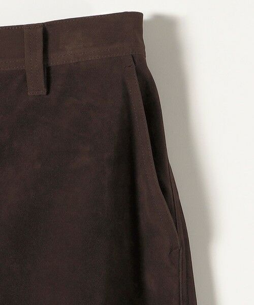 SHIPS / シップス その他パンツ | quaranciel:〈洗濯機可能〉ポリエステル スエード ワイド パンツ | 詳細28