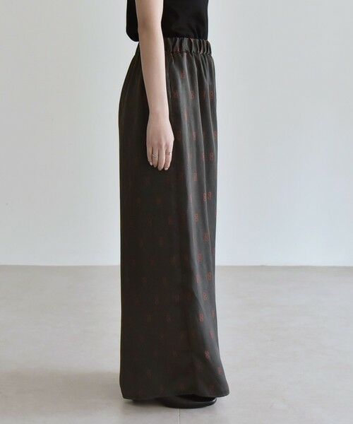 SHIPS / シップス その他パンツ | quaranciel:〈手洗い可能〉モノグラム ドット リラックス ワイド パンツ | 詳細10