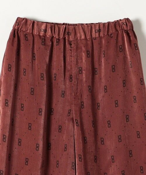 SHIPS / シップス その他パンツ | quaranciel:〈手洗い可能〉モノグラム ドット リラックス ワイド パンツ | 詳細21