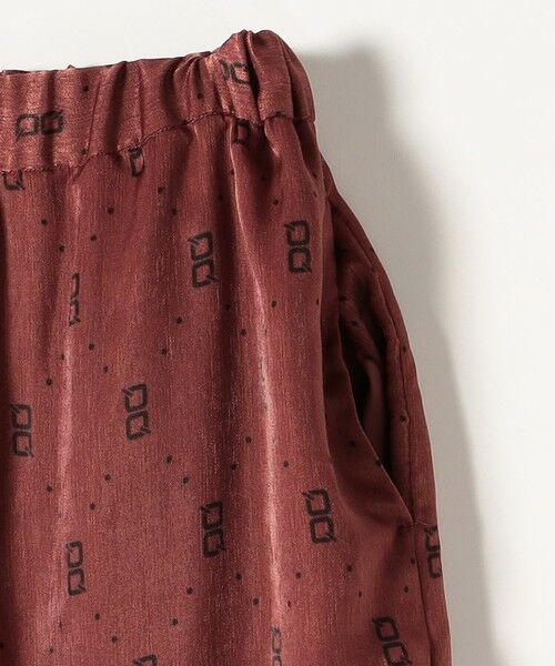 SHIPS / シップス その他パンツ | quaranciel:〈手洗い可能〉モノグラム ドット リラックス ワイド パンツ | 詳細23