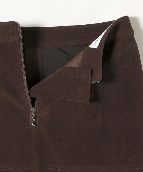 SHIPS / シップス ロング・マキシ丈スカート | quaranciel:〈洗濯機可能〉ポリエステル スエード フレア マキシ スカート | 詳細26