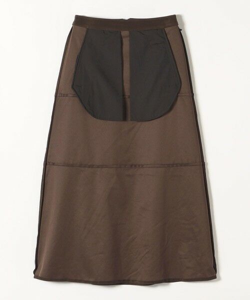 SHIPS / シップス ロング・マキシ丈スカート | quaranciel:〈洗濯機可能〉ポリエステル スエード フレア マキシ スカート | 詳細30