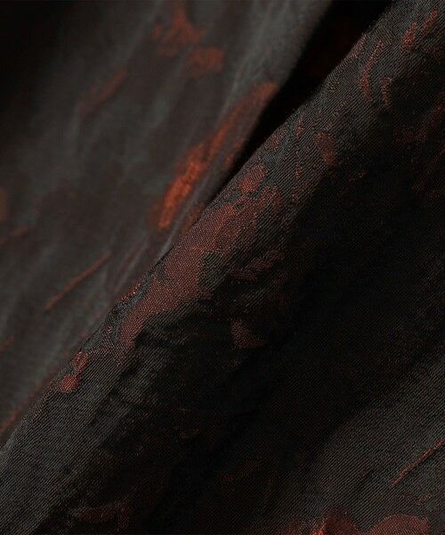 SHIPS / シップス ロング・マキシ丈スカート | quaranciel:〈洗濯機可能〉フラワー ジャカード タック ギャザー フレア スカート | 詳細13