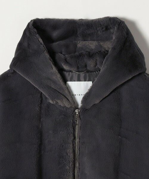 SHIPS / シップス その他アウター | quaranciel: フーディー フェイクファー ドロスト ジップ ショート ベスト | 詳細10