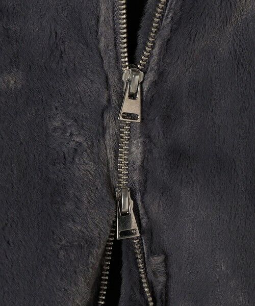 SHIPS / シップス その他アウター | quaranciel: フーディー フェイクファー ドロスト ジップ ショート ベスト | 詳細13