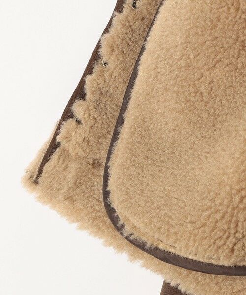 SHIPS / シップス その他アウター | quaranciel: ボア ボンディング ノーカラー スナップ ブルゾン | 詳細23