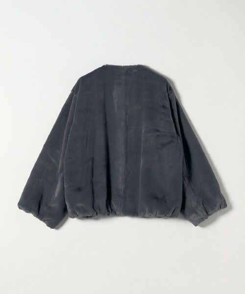 SHIPS / シップス その他アウター | quaranciel: フェイクファー ノーカラー ショート ジャケット | 詳細10