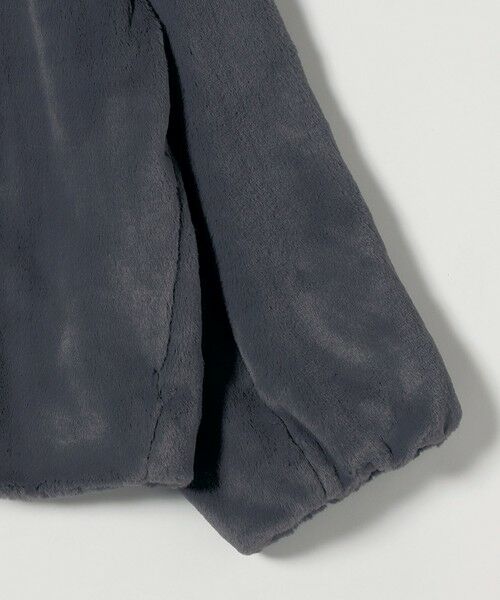 SHIPS / シップス その他アウター | quaranciel: フェイクファー ノーカラー ショート ジャケット | 詳細12