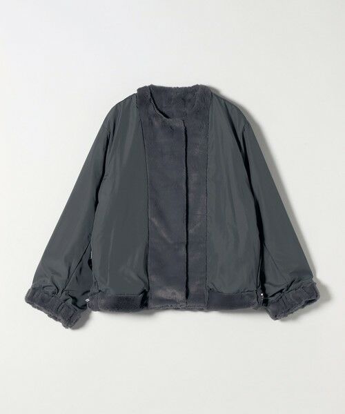 SHIPS / シップス その他アウター | quaranciel: フェイクファー ノーカラー ショート ジャケット | 詳細16