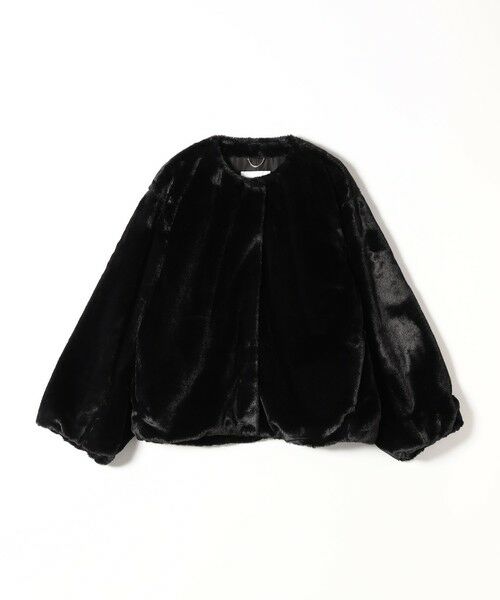 SHIPS / シップス その他アウター | quaranciel: フェイクファー ノーカラー ショート ジャケット | 詳細30