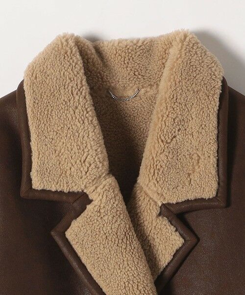 SHIPS / シップス その他アウター | quaranciel: ボア ボンディング ダブル ブレスト コート | 詳細20