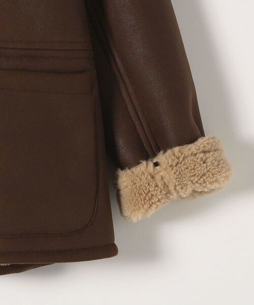 SHIPS / シップス その他アウター | quaranciel: ボア ボンディング ダブル ブレスト コート | 詳細21