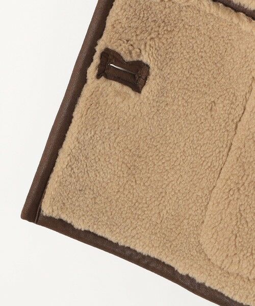 SHIPS / シップス その他アウター | quaranciel: ボア ボンディング ダブル ブレスト コート | 詳細22