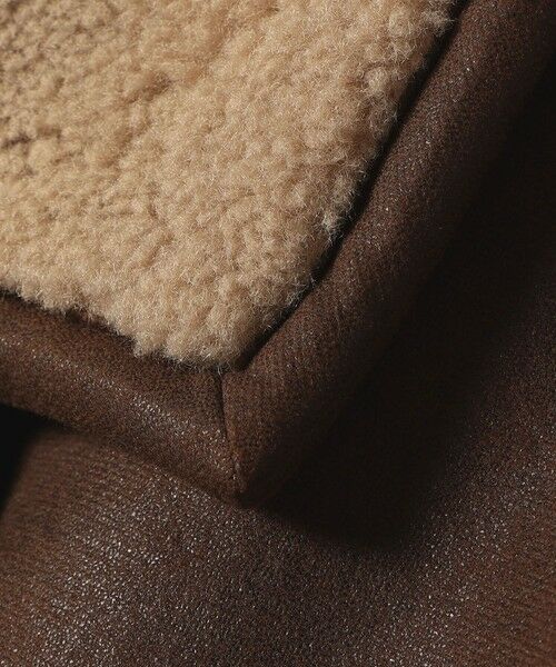 SHIPS / シップス その他アウター | quaranciel: ボア ボンディング ダブル ブレスト コート | 詳細23