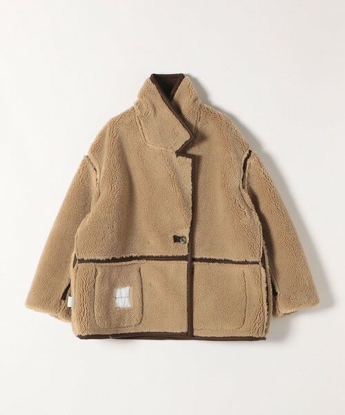 SHIPS / シップス その他アウター | quaranciel: ボア ボンディング ダブル ブレスト コート | 詳細24
