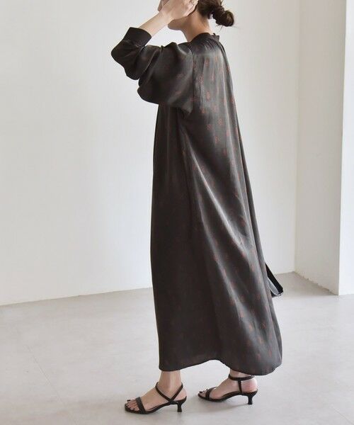 美品✨コムデギャルソン　マキシ丈　シャツワンピース　ドット　オーバーサイズ ☆美品☆コムデギャルソン マキシ丈 シャツワンピース ドット